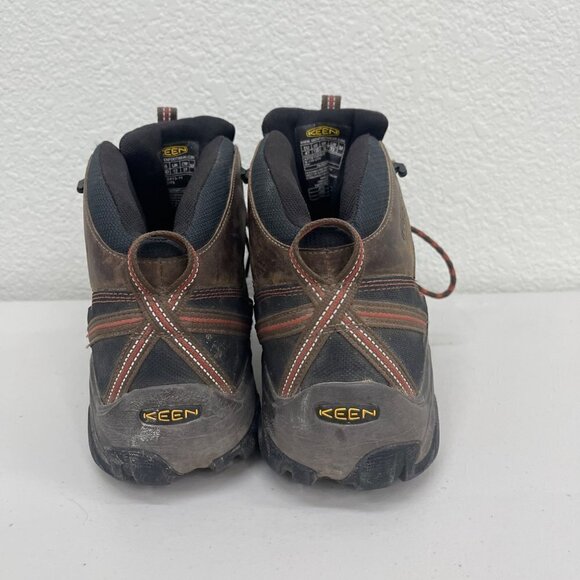 Keen Flint Mid Steel Safety Toe Leather Lace Work Boots Shoes 1007972D Mens 13 D main image 5